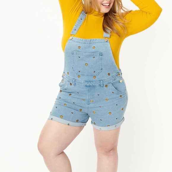 NWT! Disney Winnie the Pooh Cakeworthy Overalls! - Picture 2 of 12